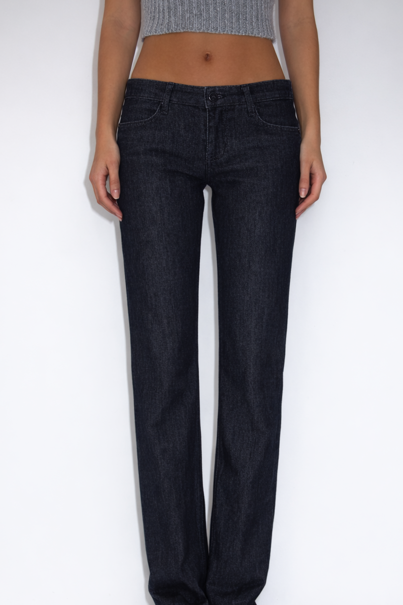Aria Straight leg jean - dark wash