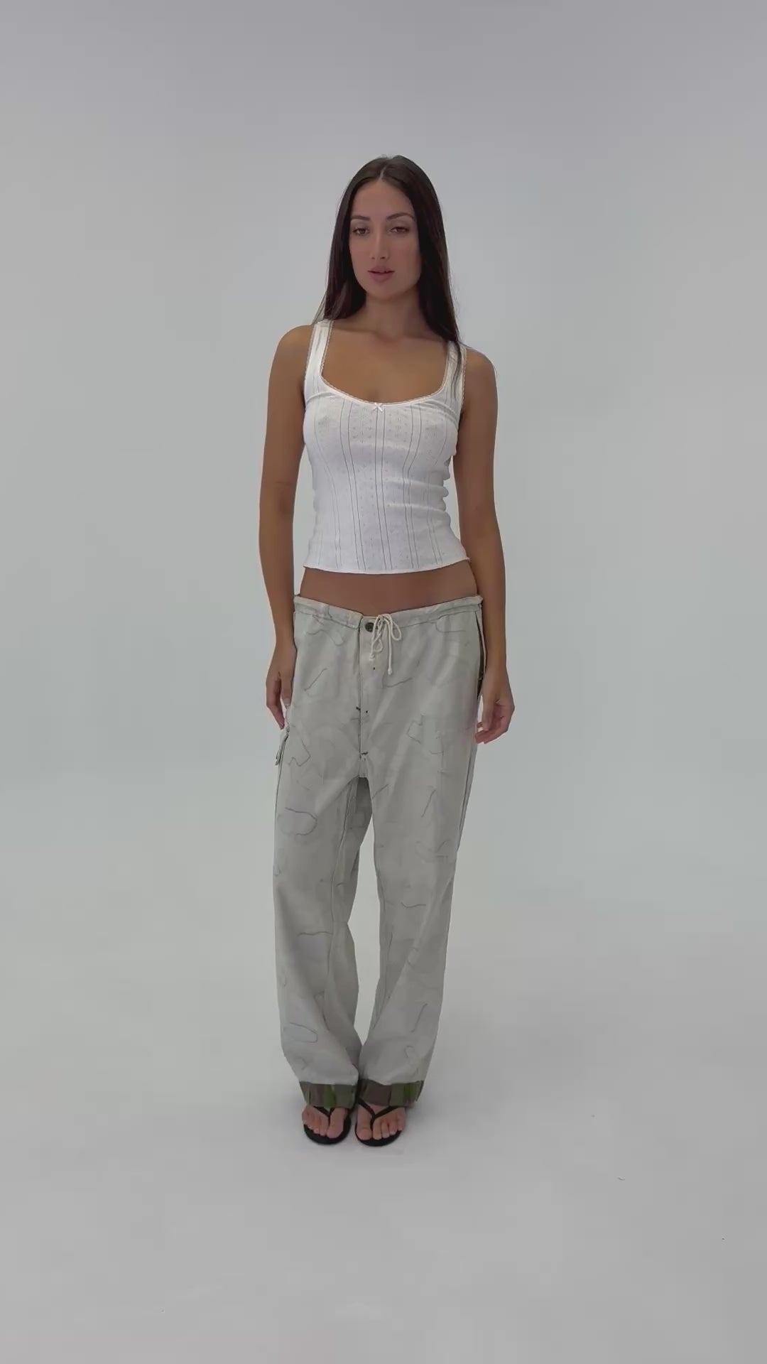 William Draw String Pants