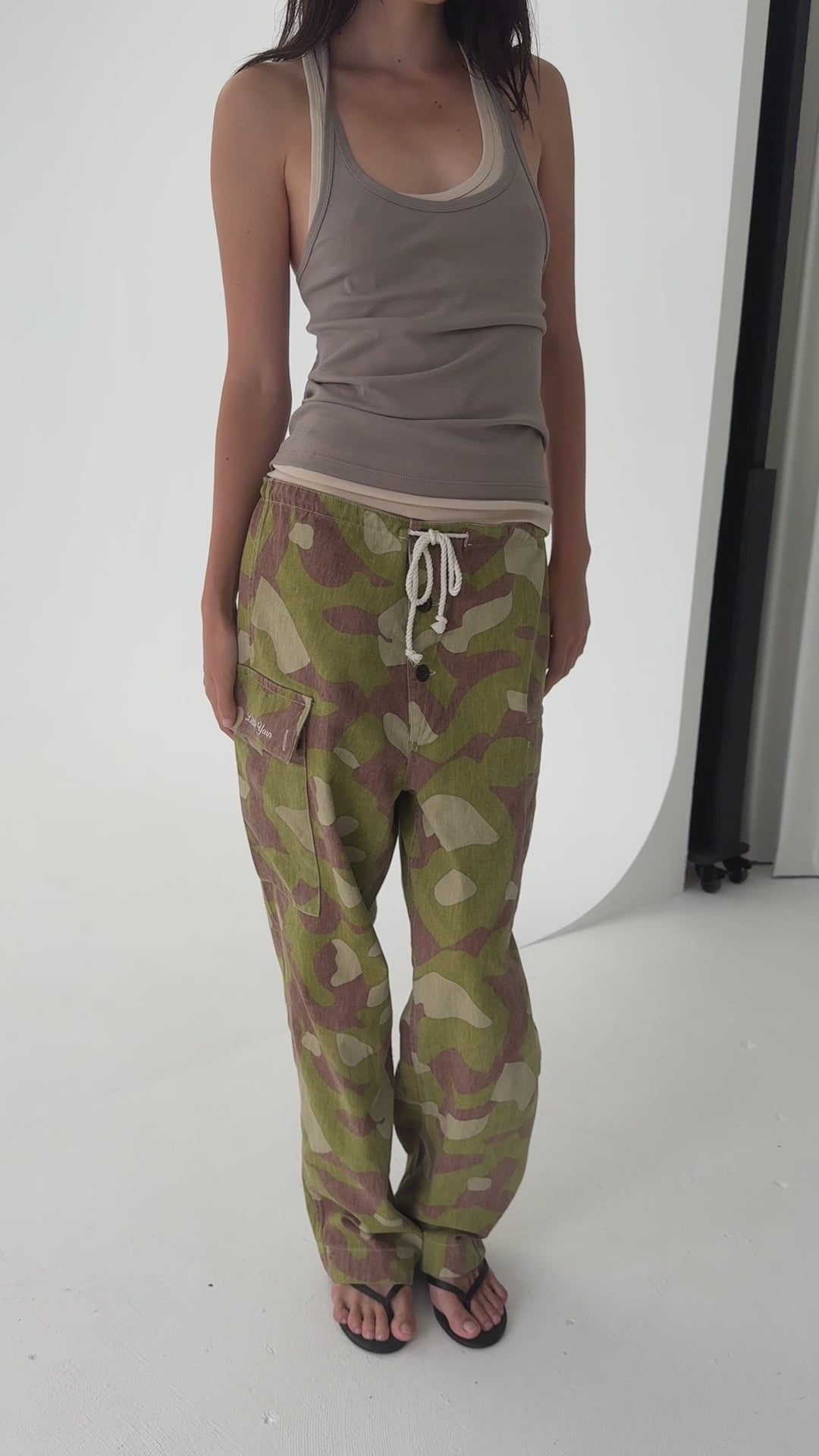 William Reversible Camo Pants